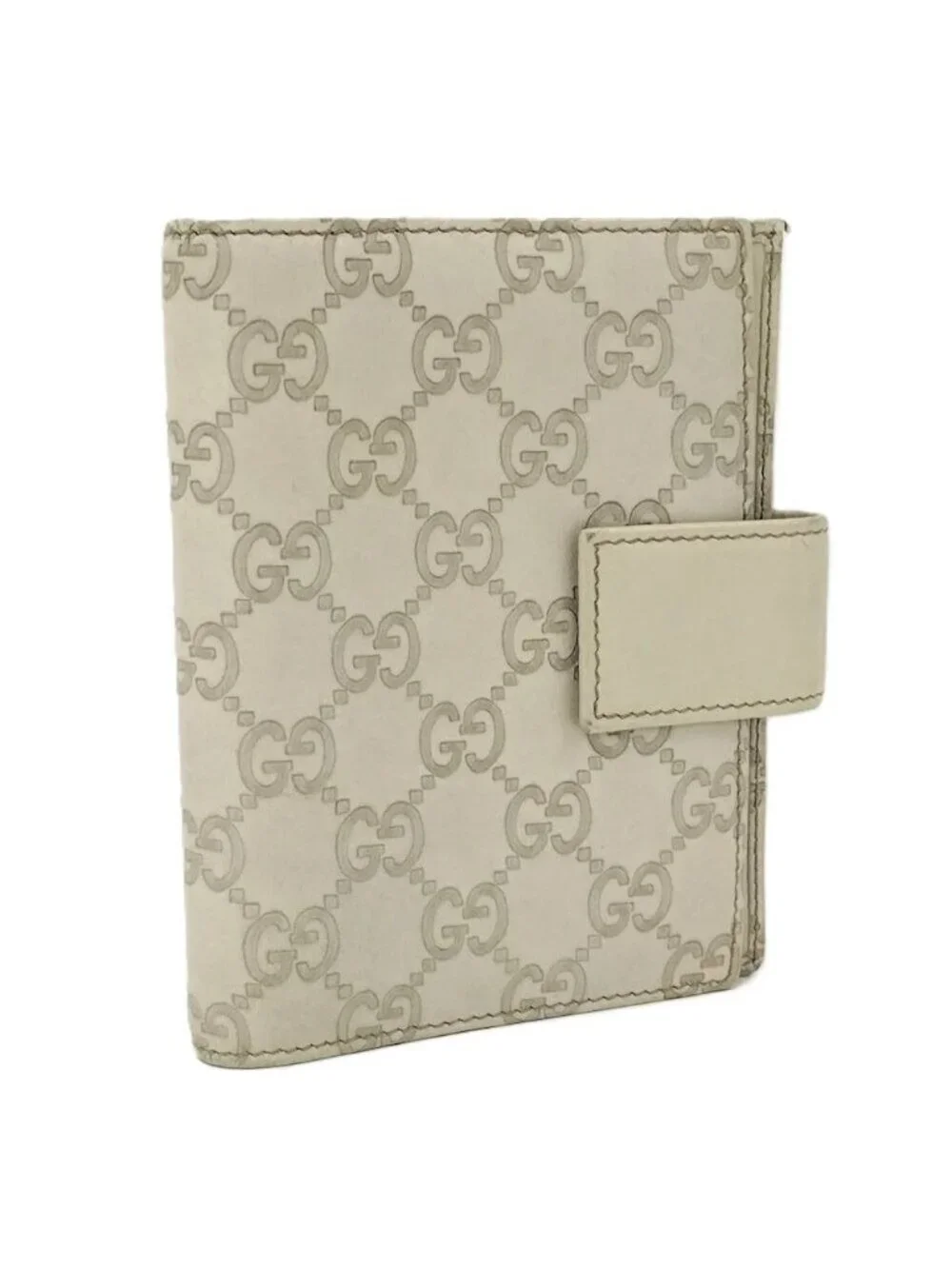 Gucci Notebook Cover Guccissima Leather Ivory Agenda